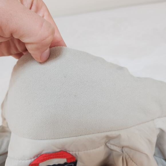 The North Face Recco Jacket Womens Small Red Avalanche Rescue System Reflector - Picture 11 of 14